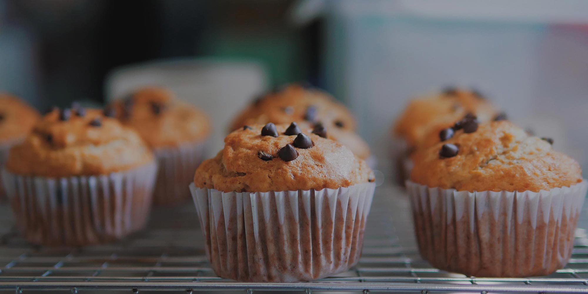 Banana Chip Mini Muffins