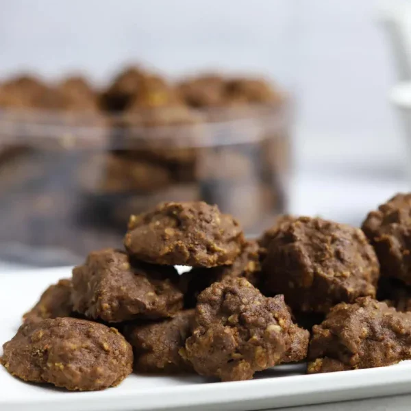 Biscuits au gruau et au chocolat