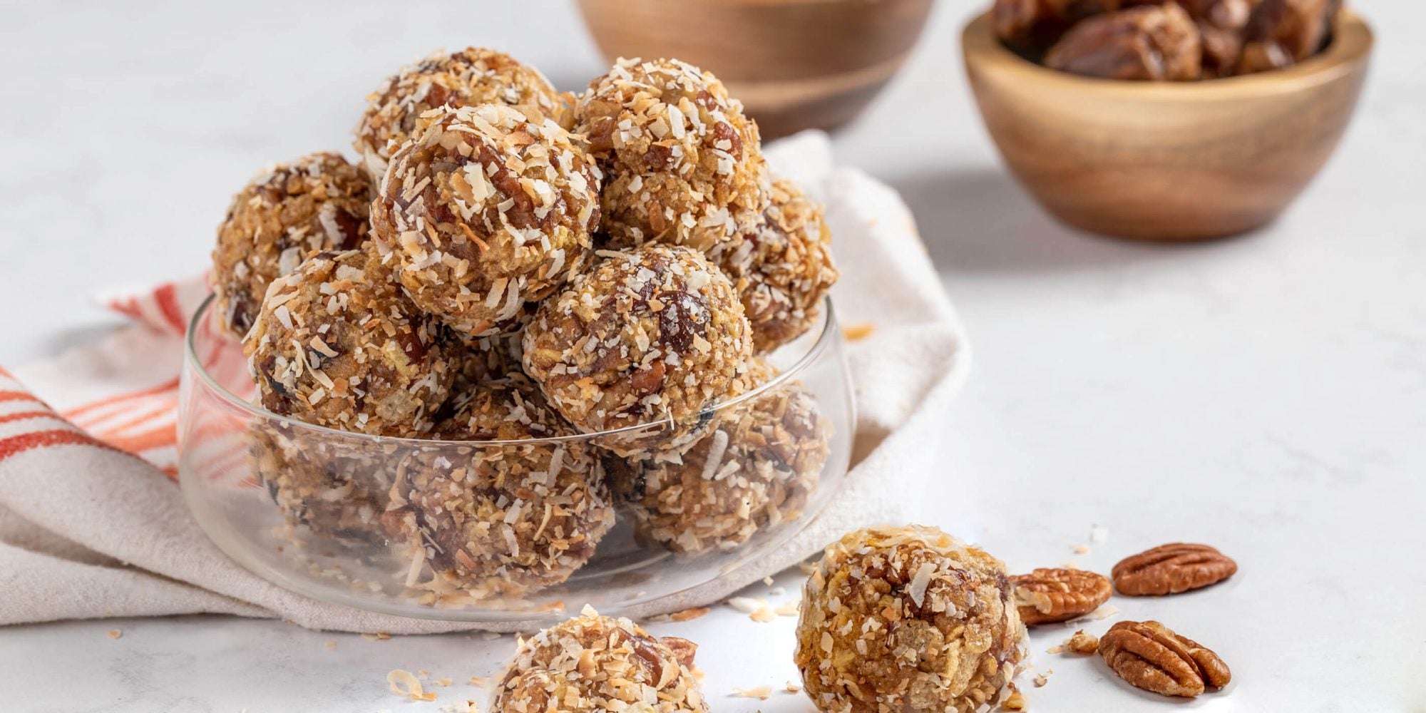 Coconut Date Nut Balls