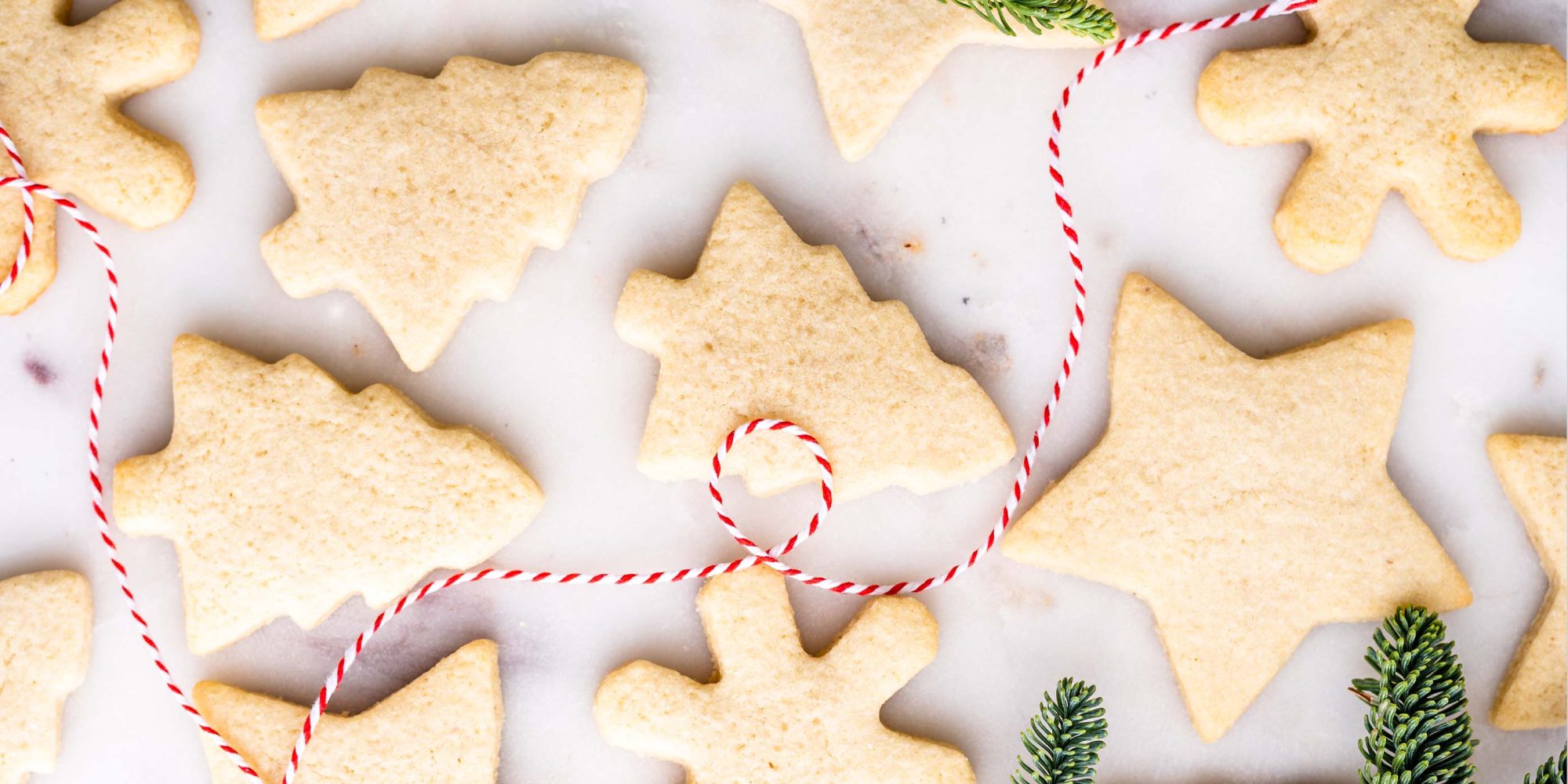 Biscuits découpés des Fêtes