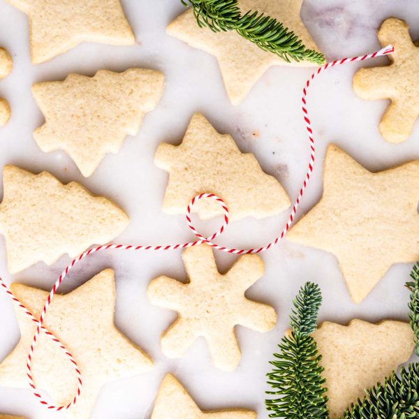 Biscuits découpés des Fêtes