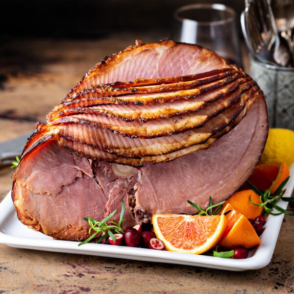 Glaçure de jambon de vacances