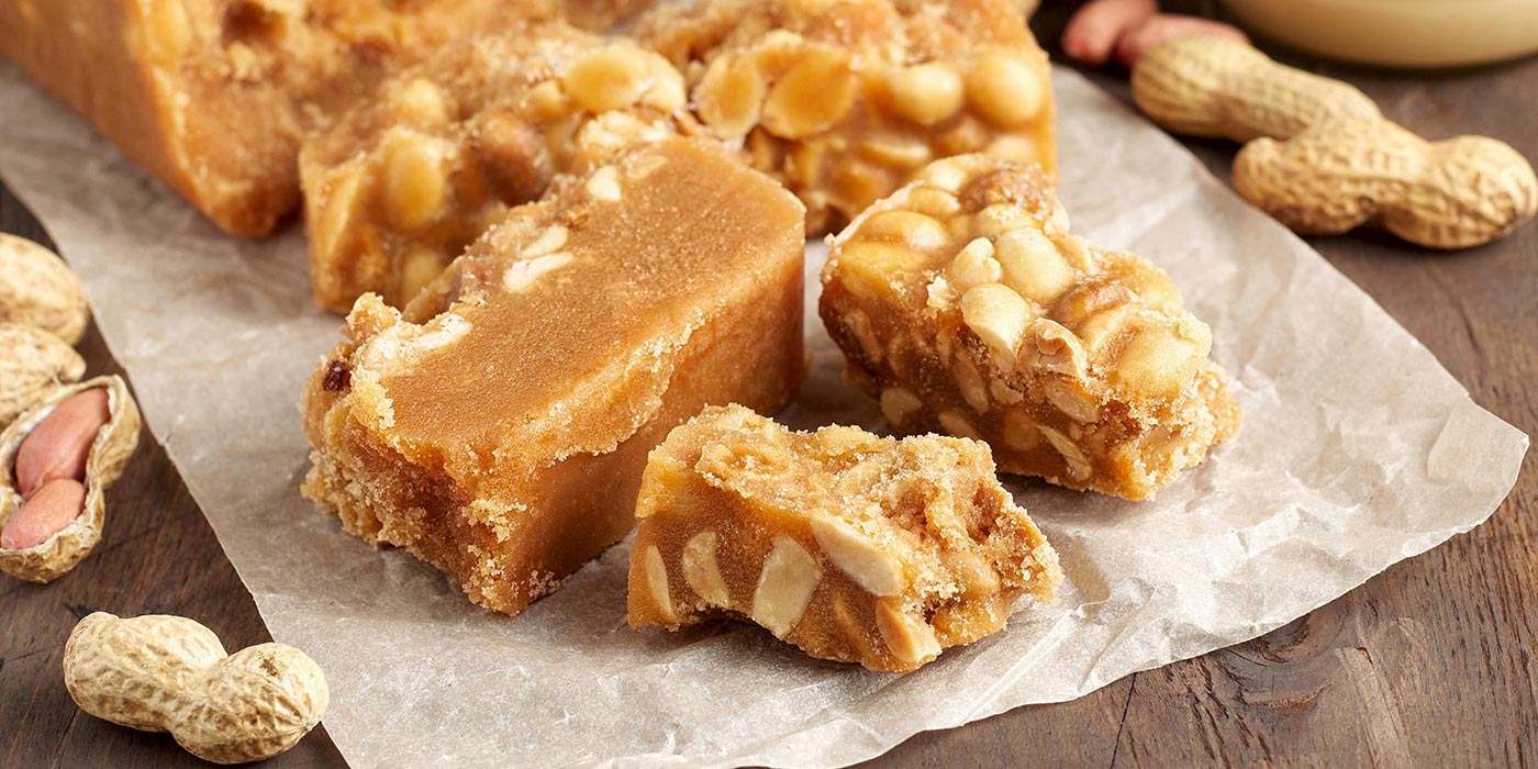 Carrés de bonbons Penuche