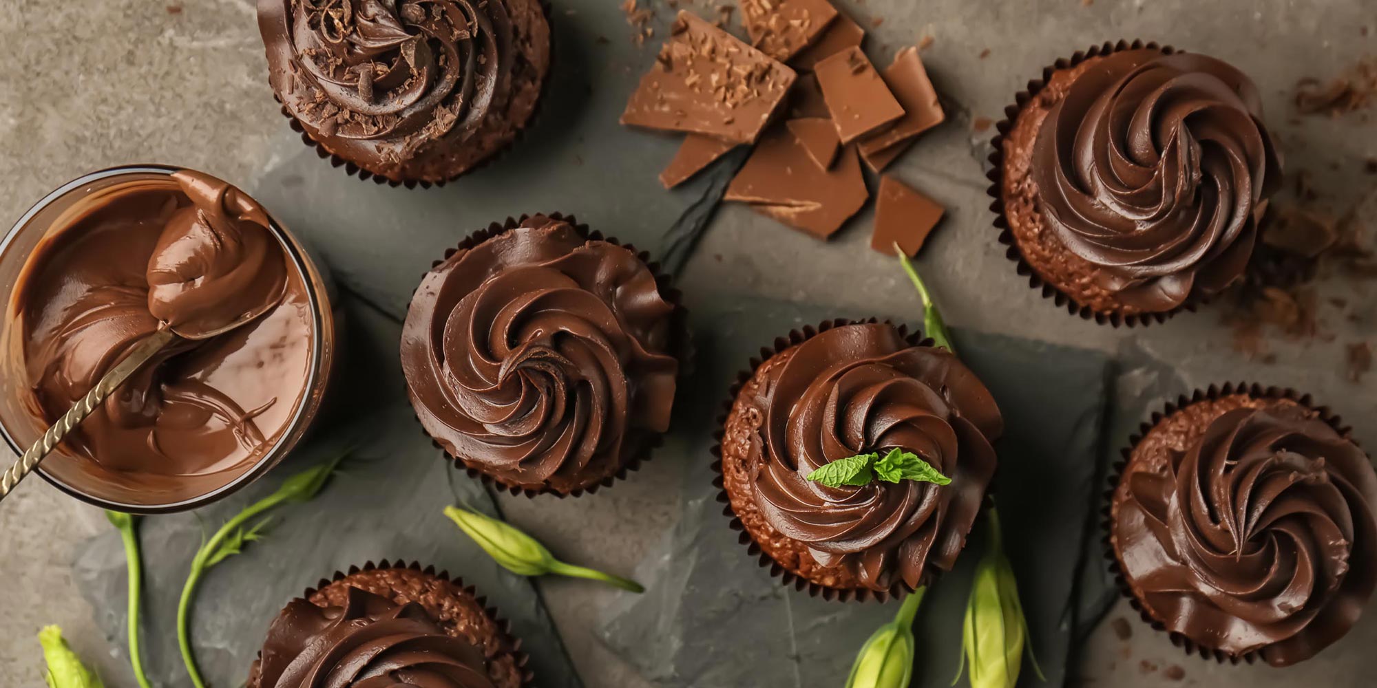 Glaçage au chocolat riche