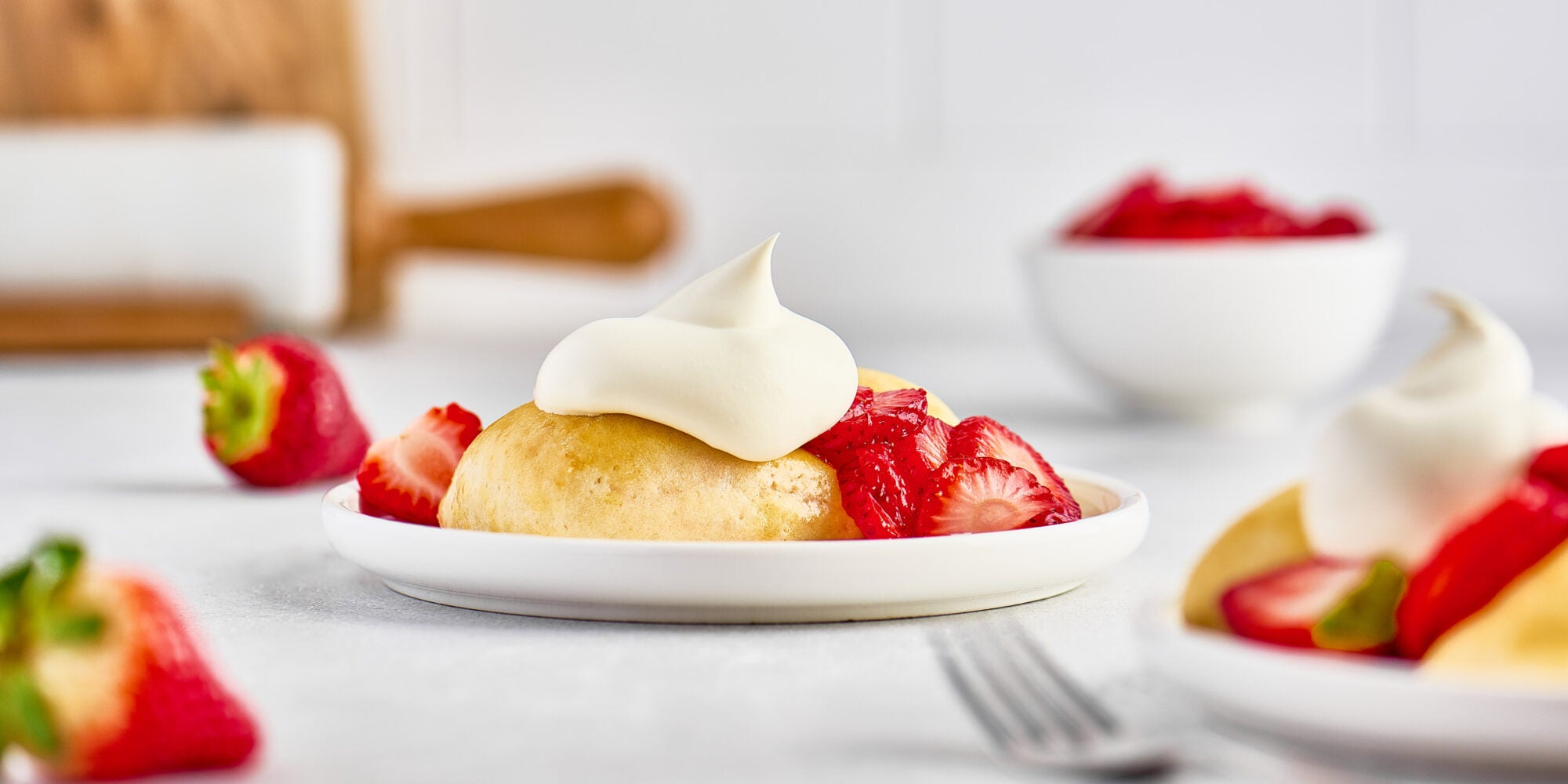 Shortcake aux fraises simple