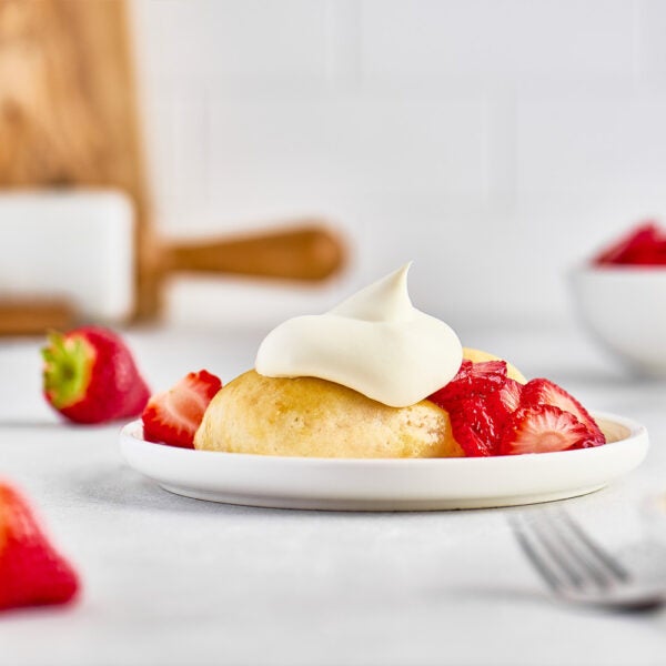 Shortcake aux fraises simple