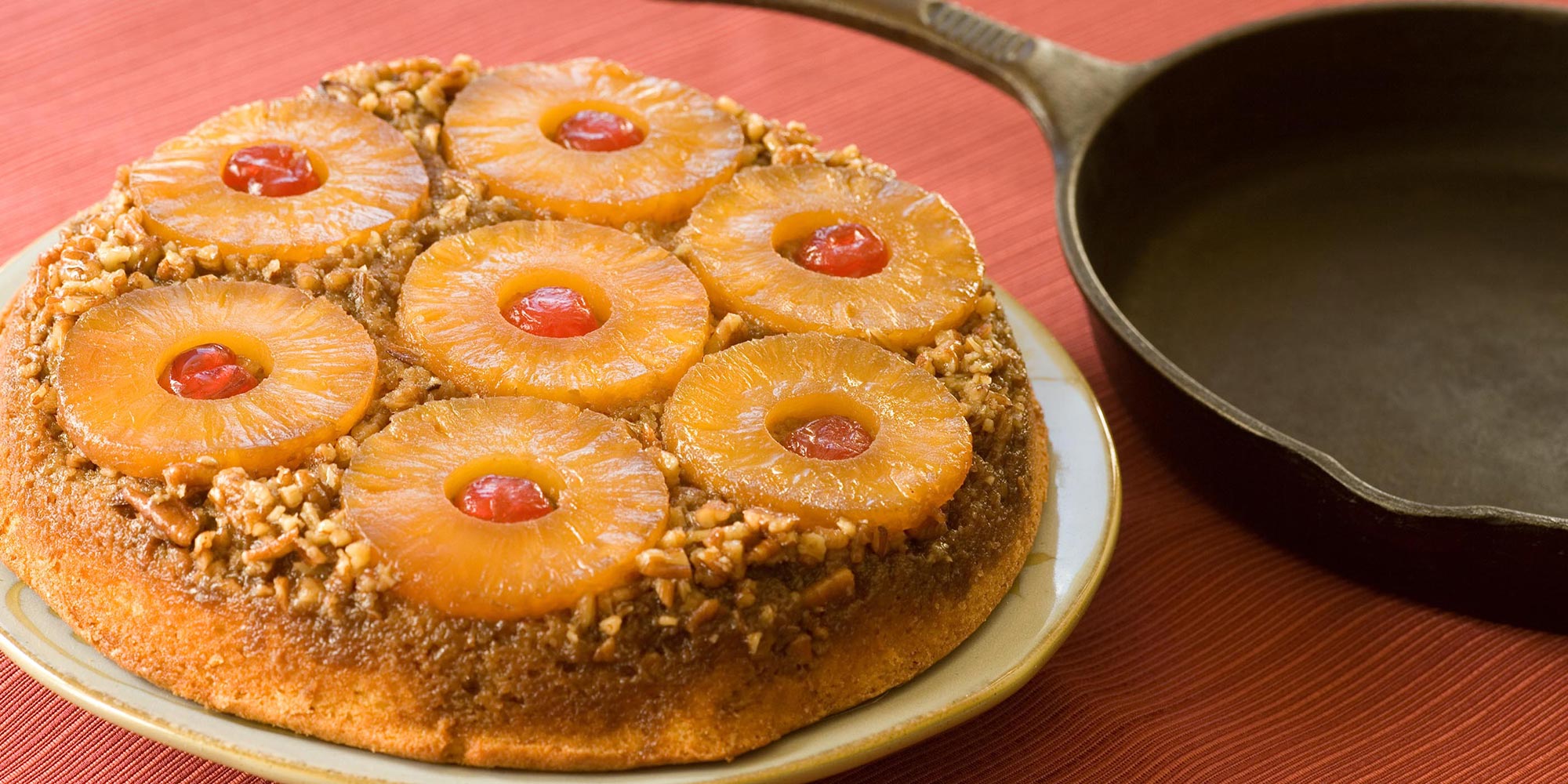 Skillet Pineapple Upside-Down Cake