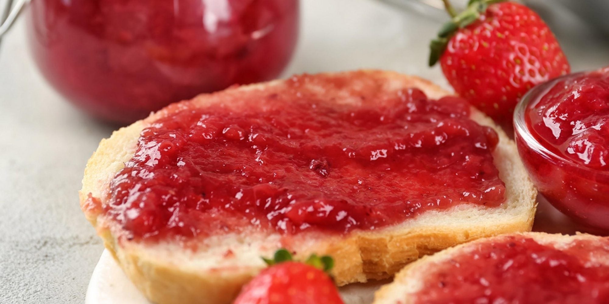Confiture aux fraises