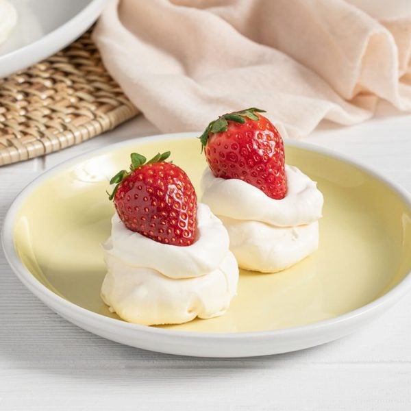 Strawberry Meringue Bites