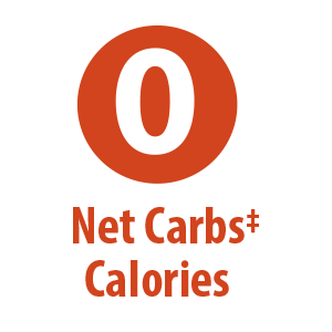 0 Net Carbs Calories Icon