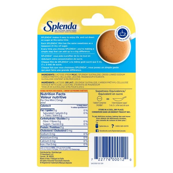 Splenda® Sweetener Minis