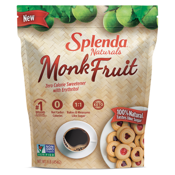 Splenda® Monk Fruit Granulé Édulcorant 6/16oz Sacs