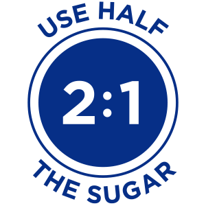 Use Half the Sugar 2:1
