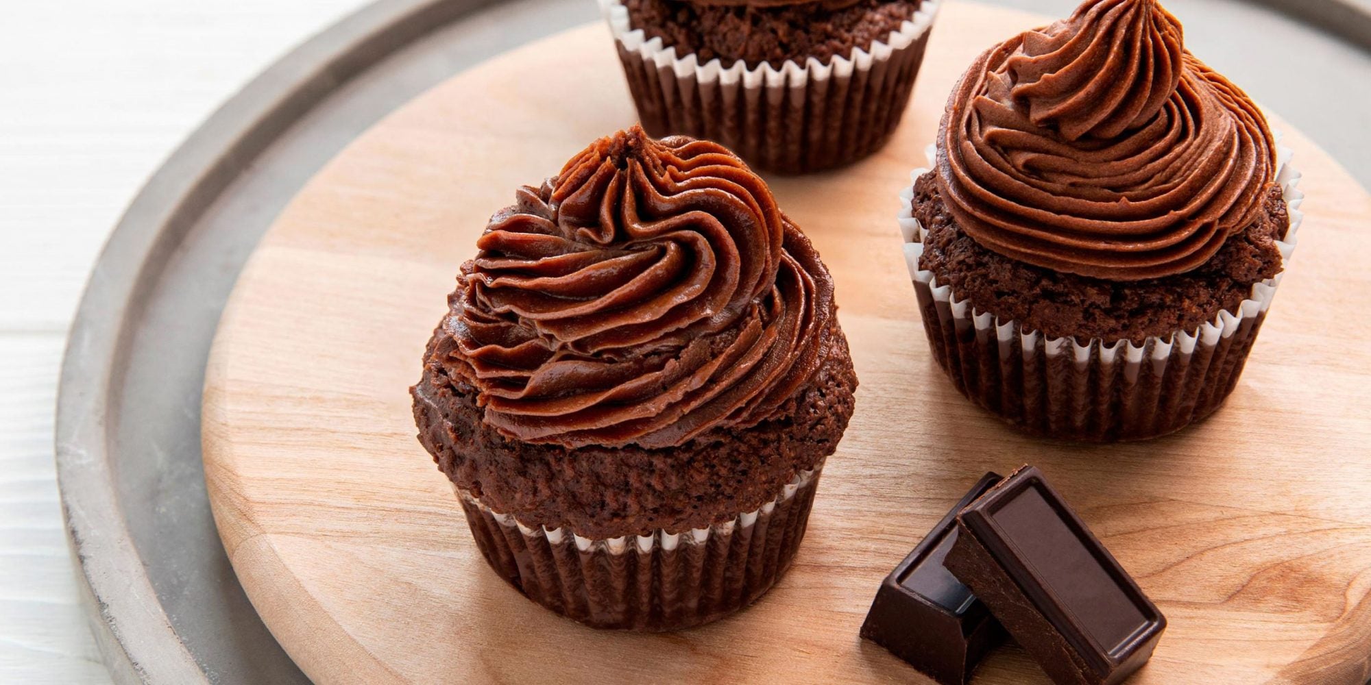 Cupcakes au chocolat Keto