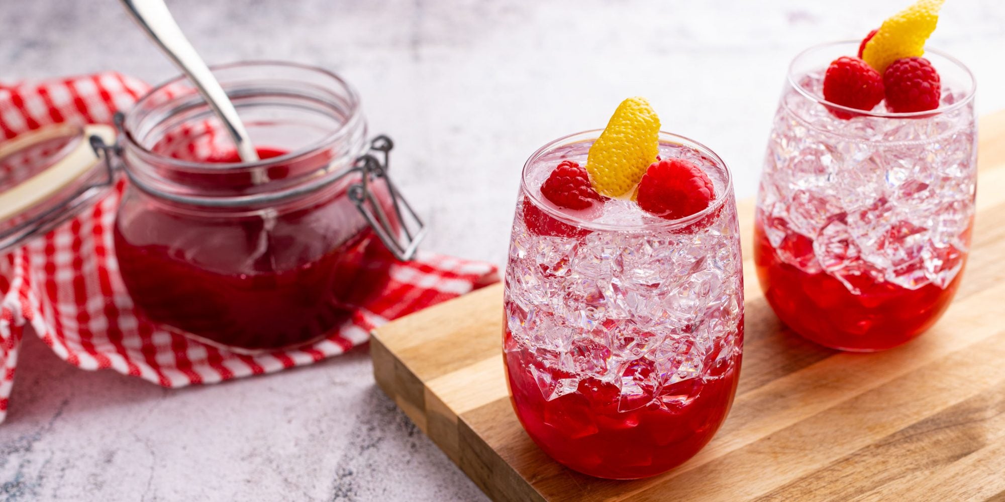 Raspberry Simple Syrup