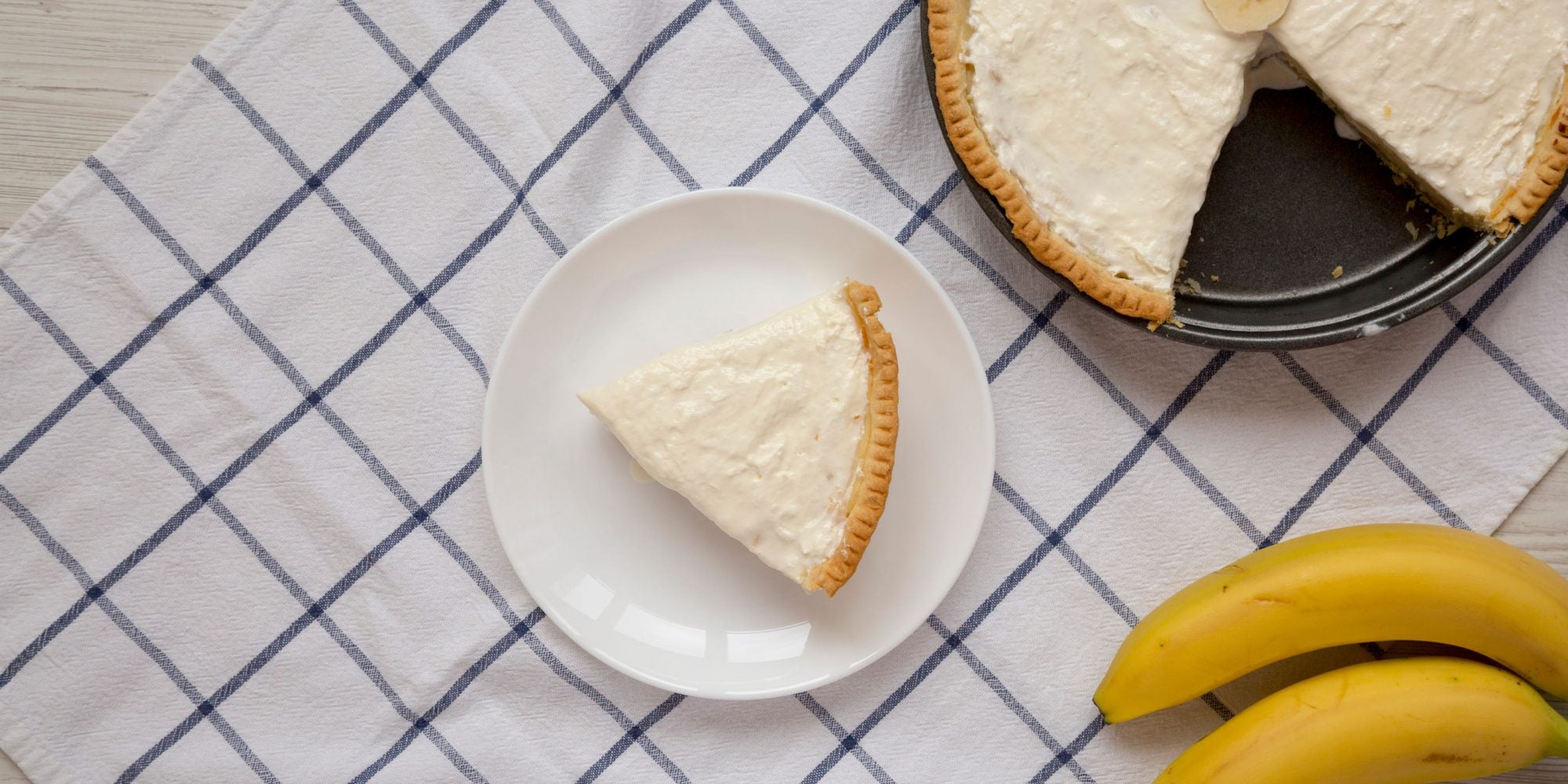 Tarte à la crème à la banane