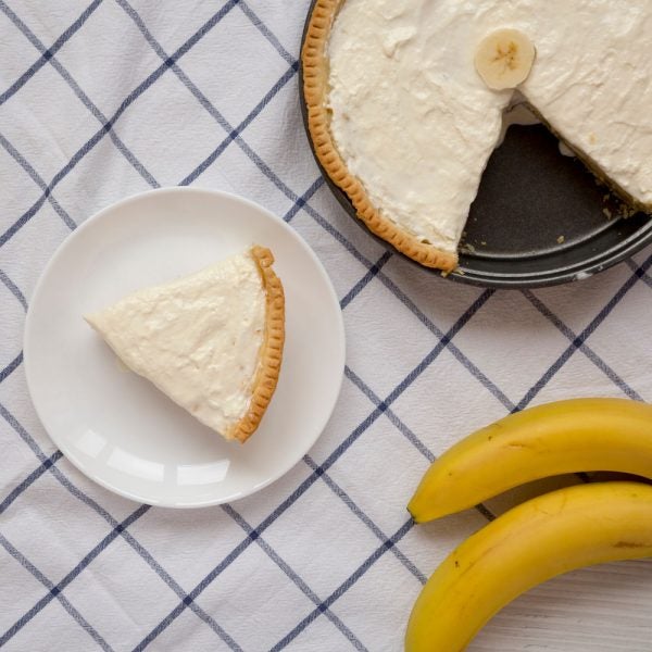 Tarte à la crème à la banane