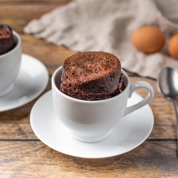 Gâteau à la tasse au chocolat keto