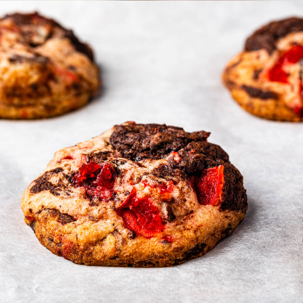Chocolate Cherry Swirl Cookies - Splenda®