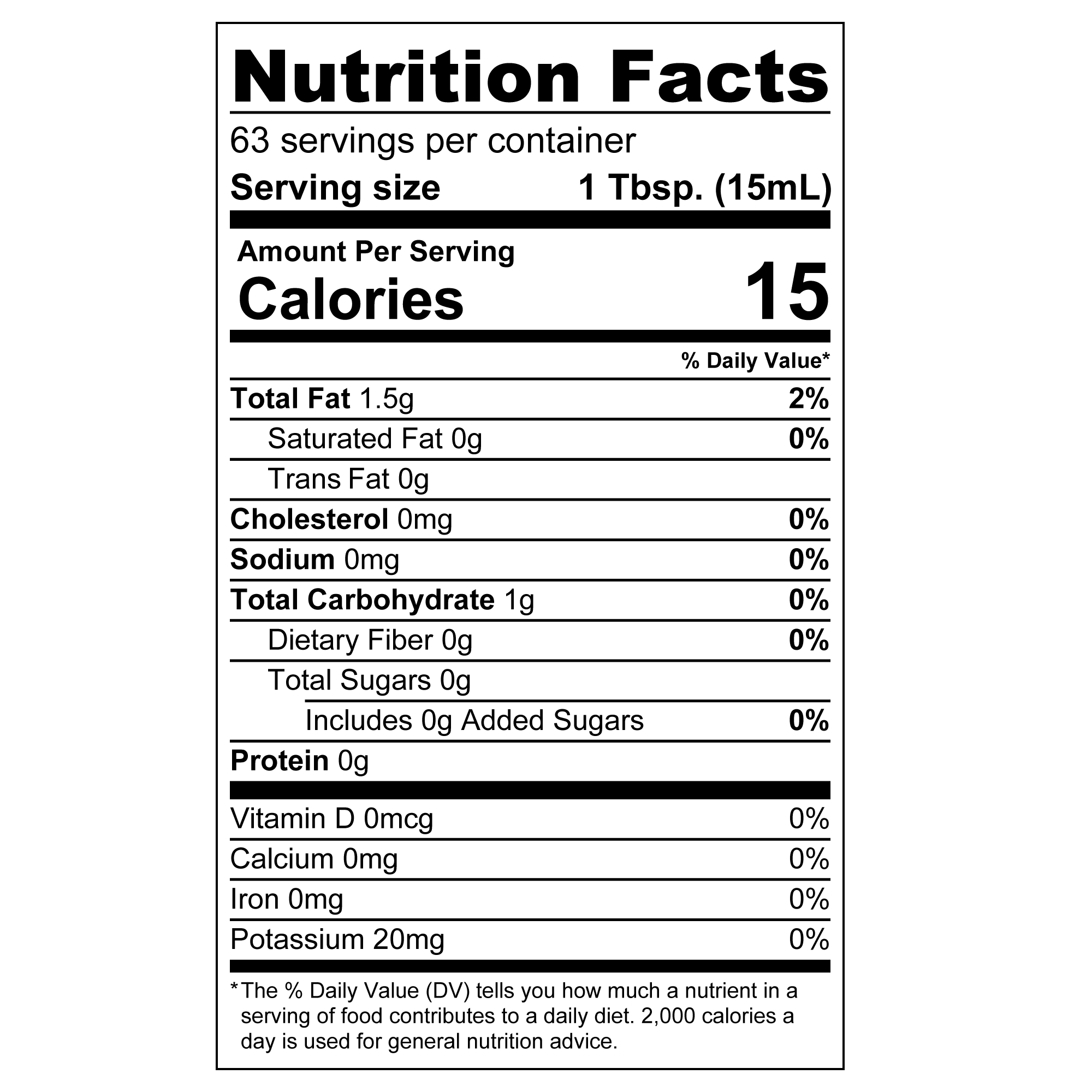 Splenda® Sweet Cream Coffee Creamer 6/32oz Bottles Nutrition