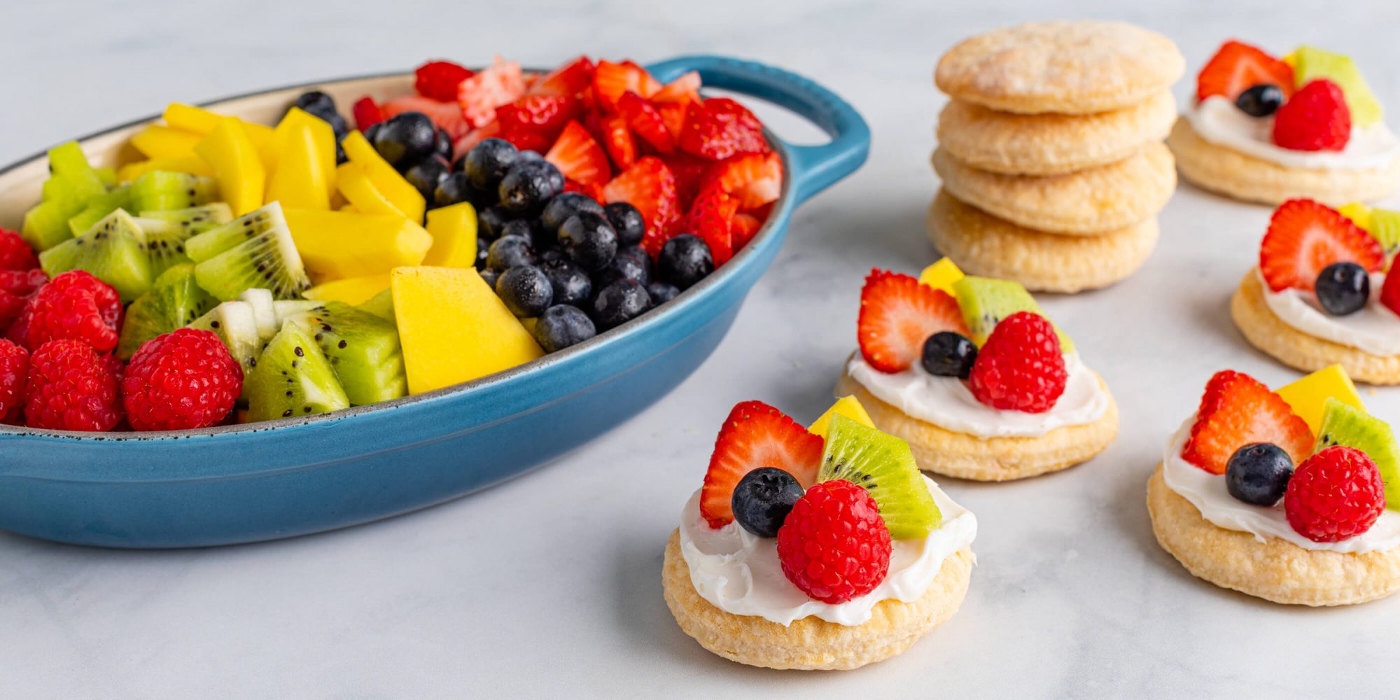 Mini Fruit Pizza