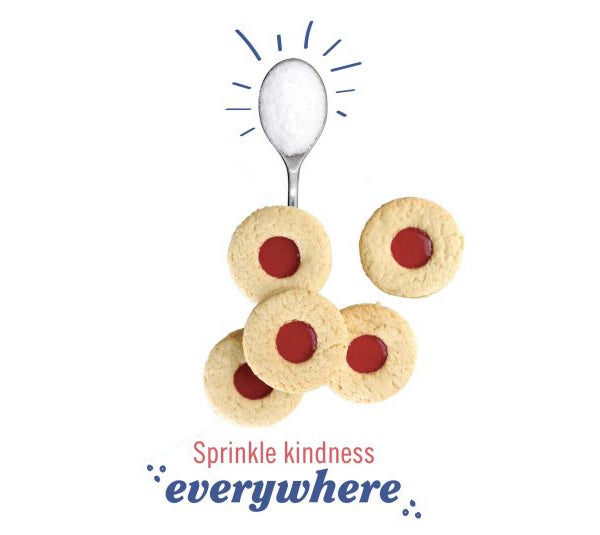 Sprinkle Kindness Everywhere You Go Cookies