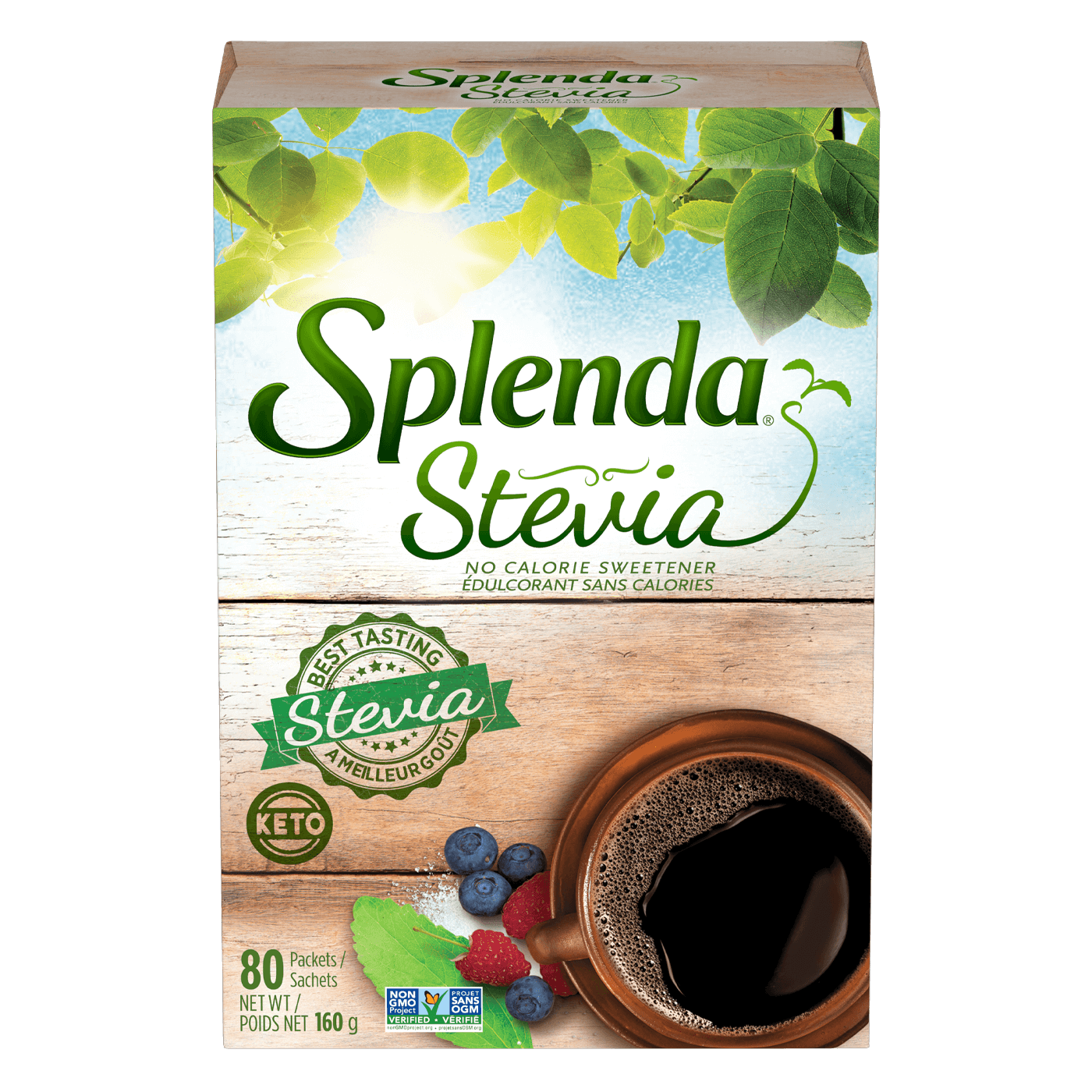 splenda stevia packets