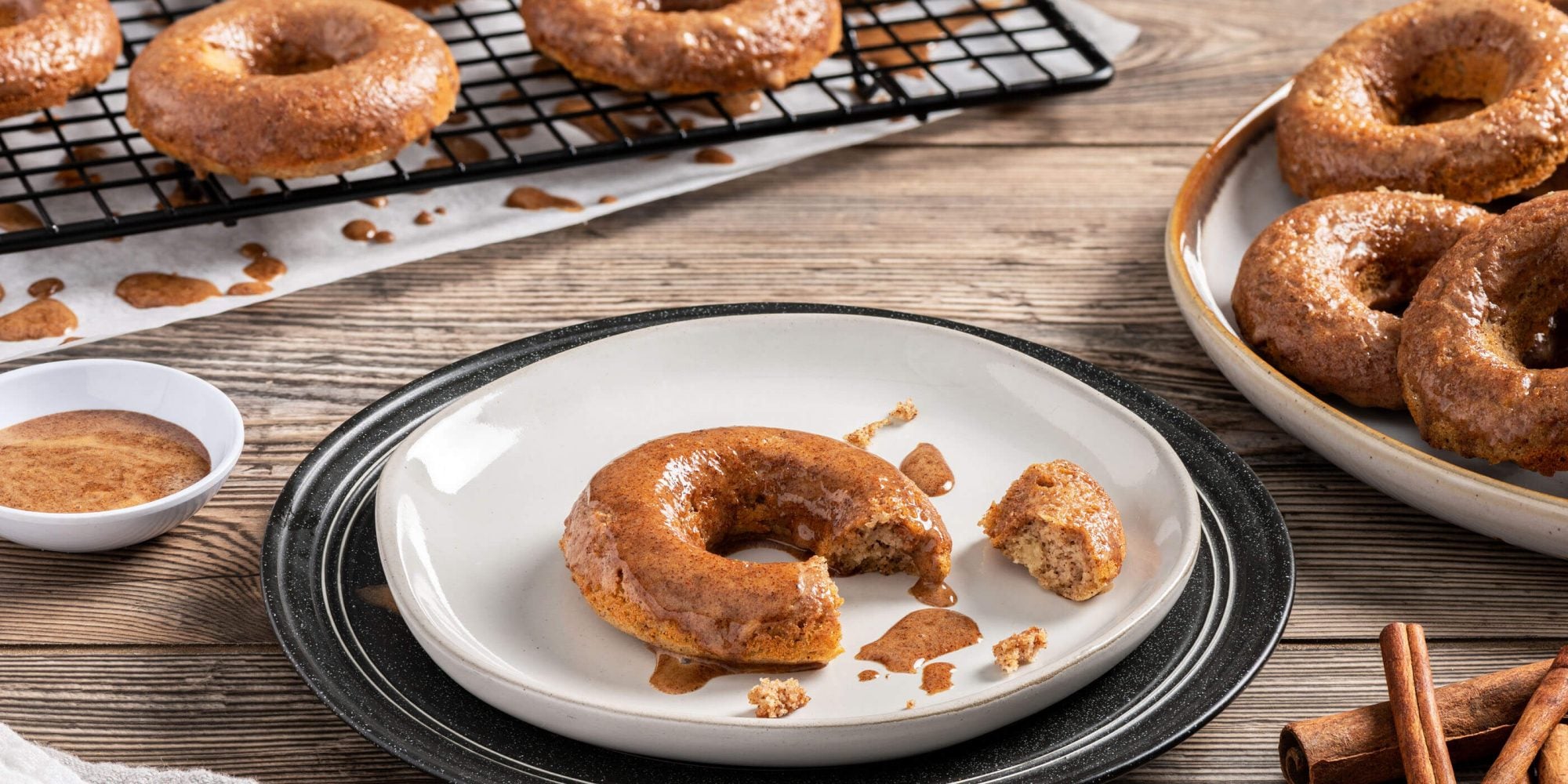 Beignes aux épices pour tarte à la citrouille