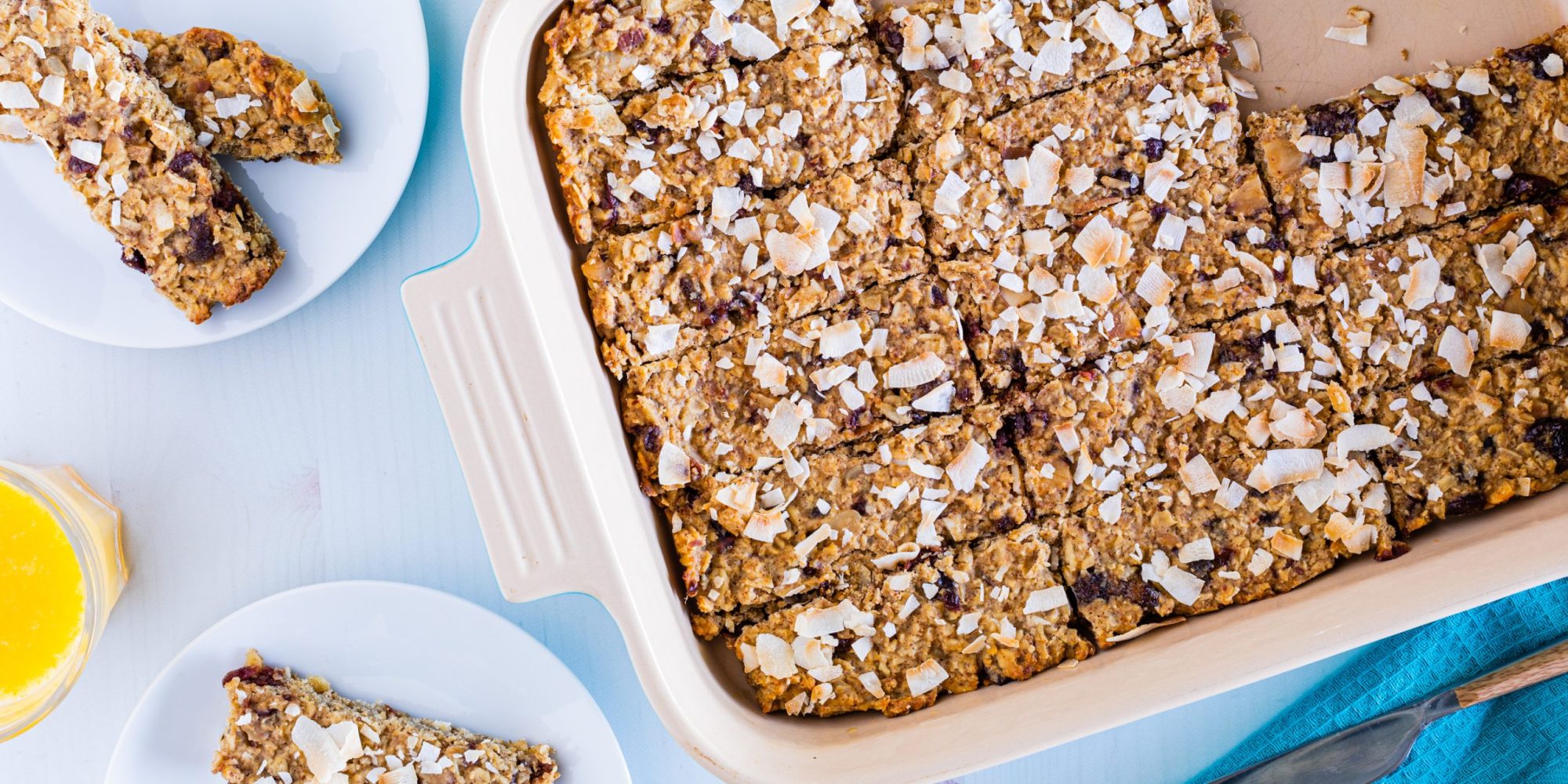 Barres granola aux fruits et aux noix