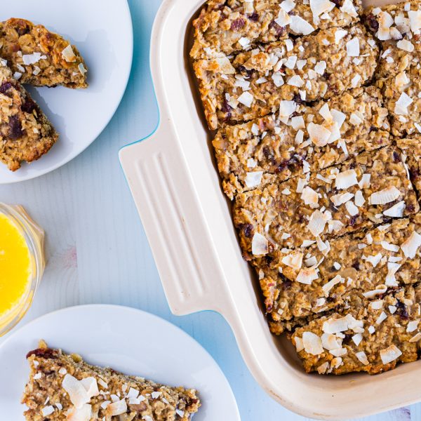 Barres granola aux fruits et aux noix