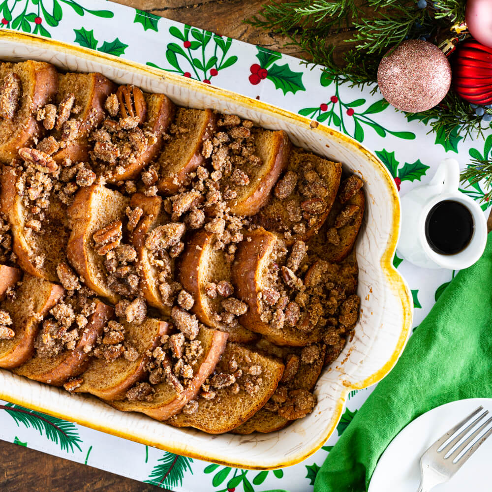 Keto Gingerbread French Toast Bake - Splenda®