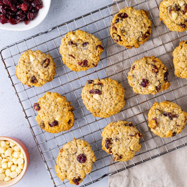 Cranberry White Chocolate Cookies