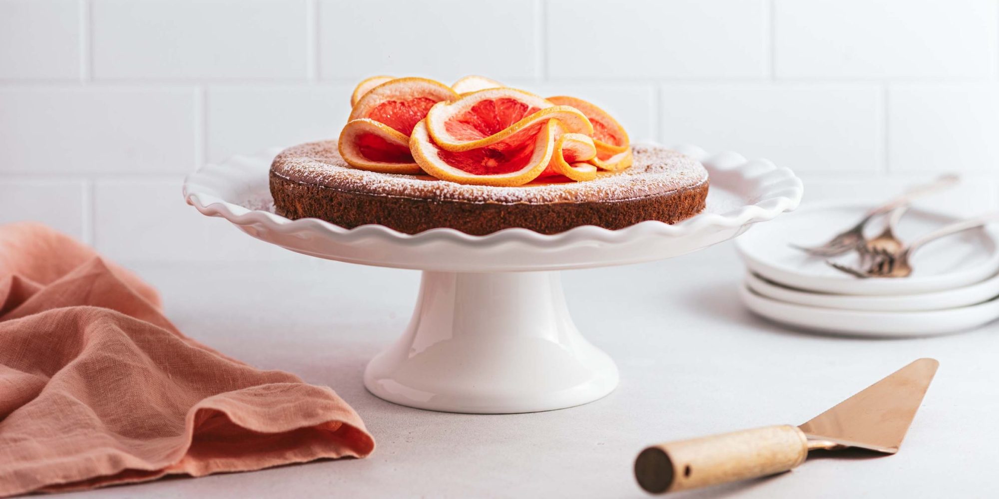 Grapefruit Olive Oil Cake