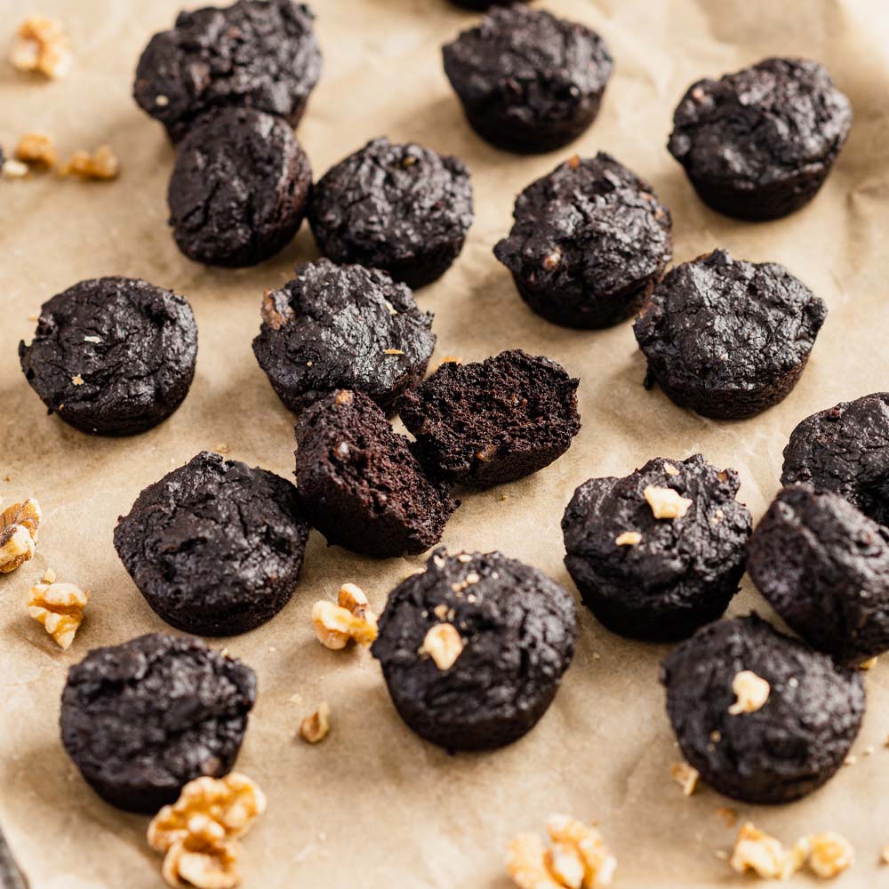 Dark Chocolate Brownie Bites - Splenda®