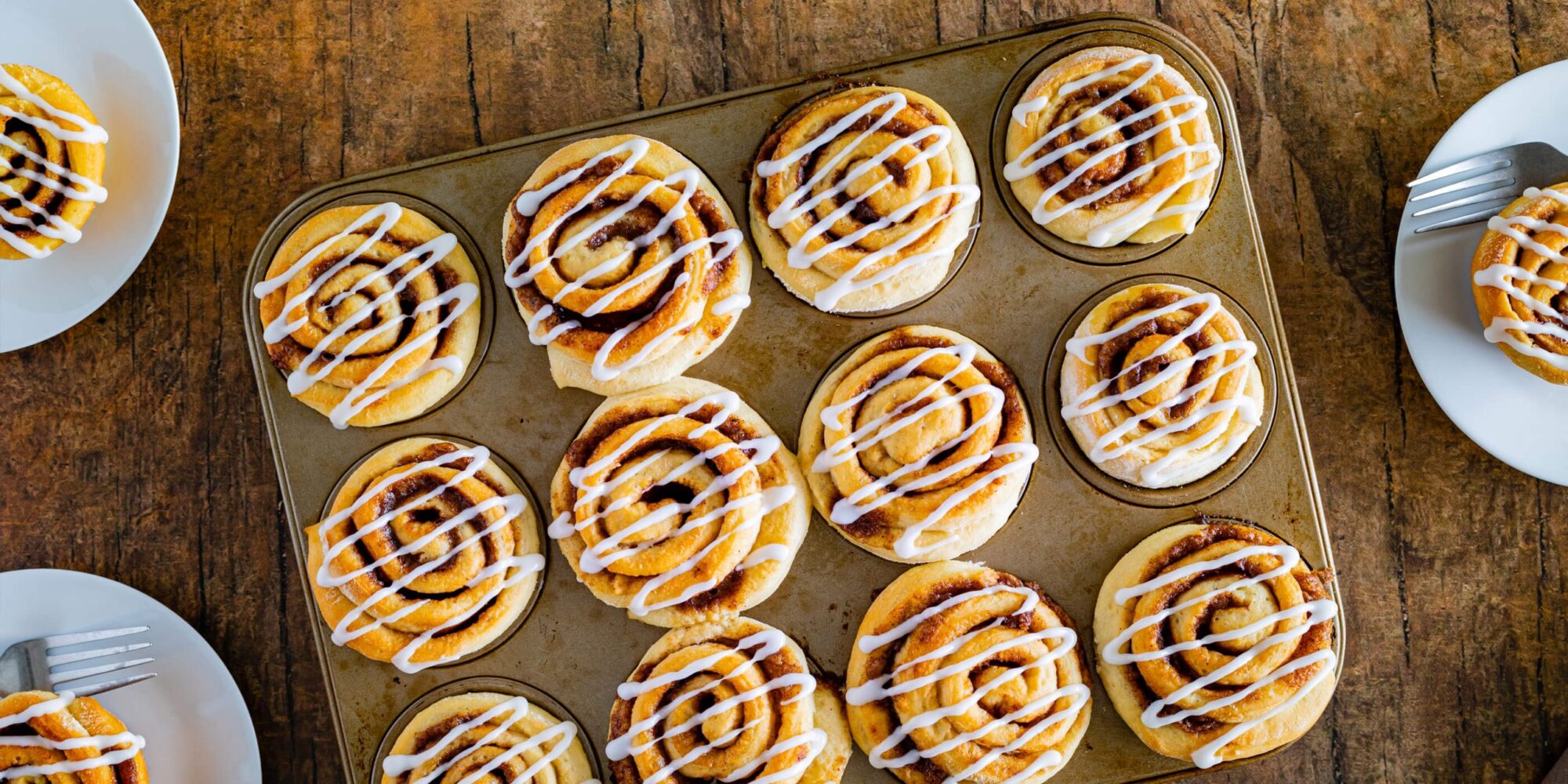 Mini rouleaux à la cannelle