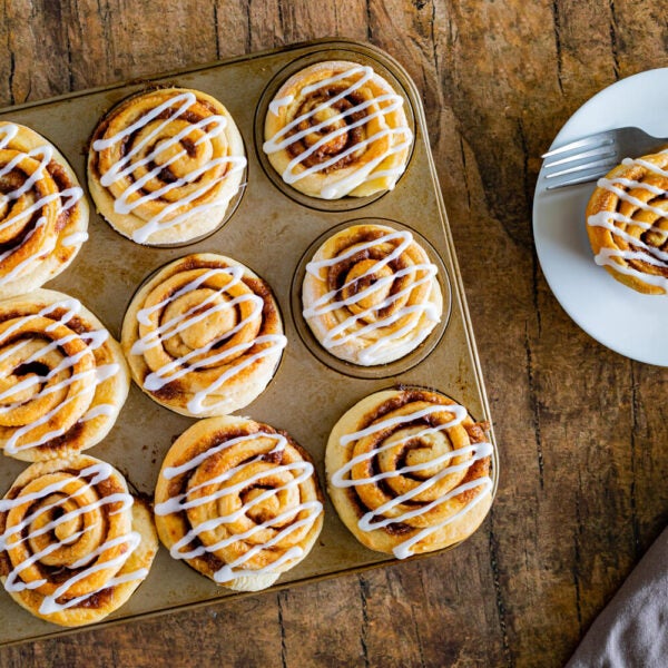 Mini rouleaux à la cannelle