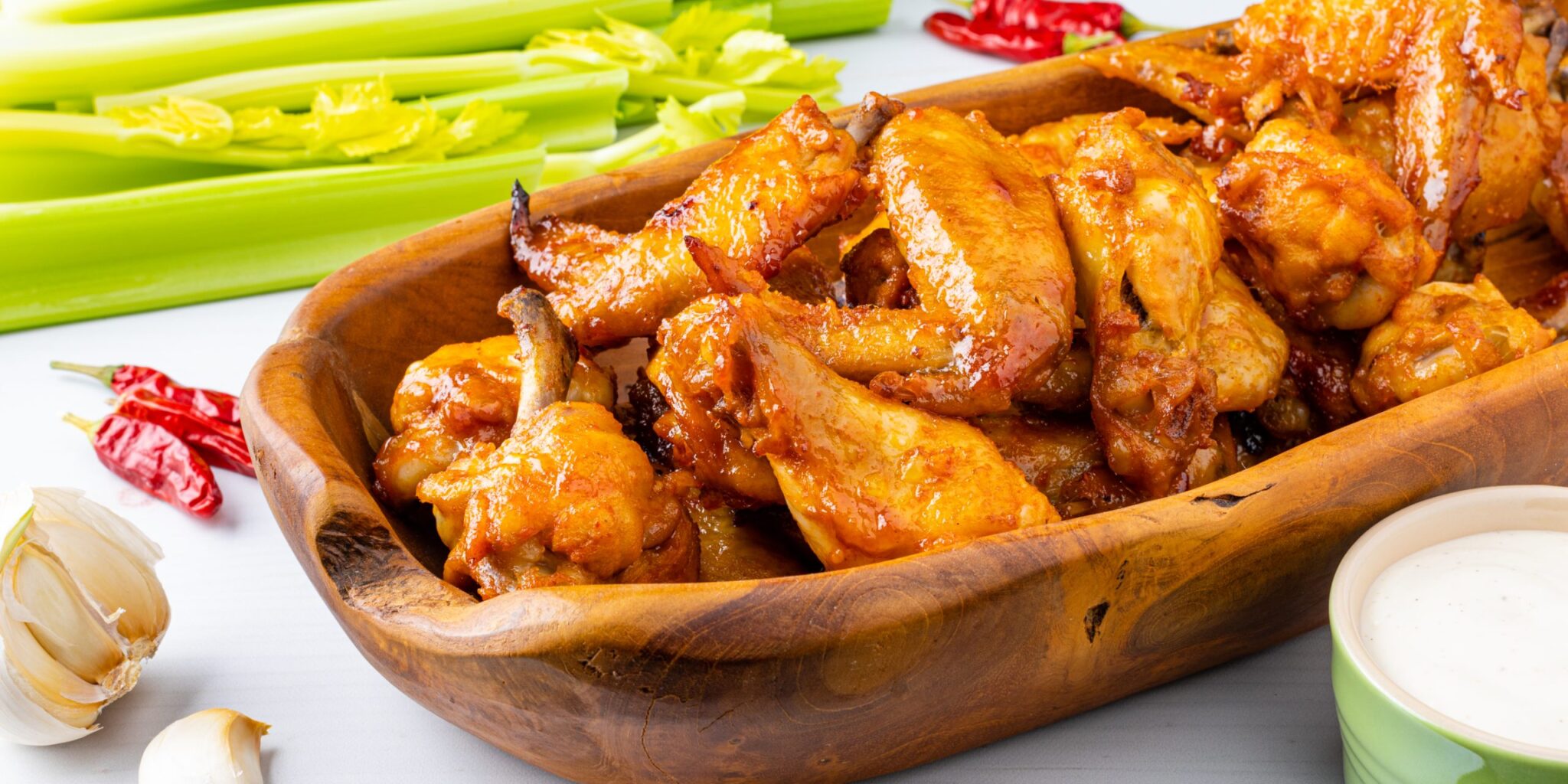 Oven Glazed Chicken Wings Splenda®