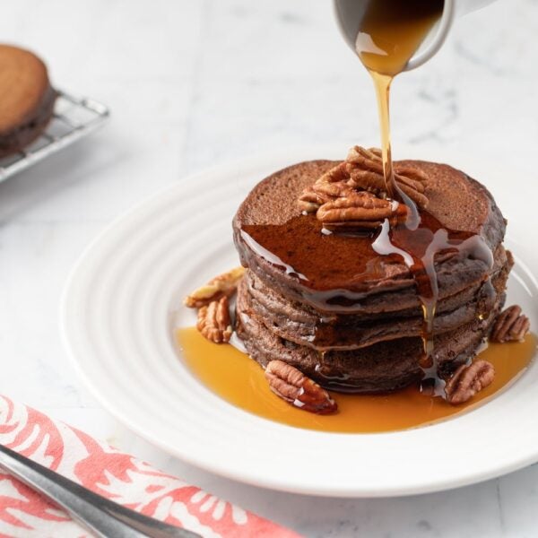 Keto Chocolate Pancakes