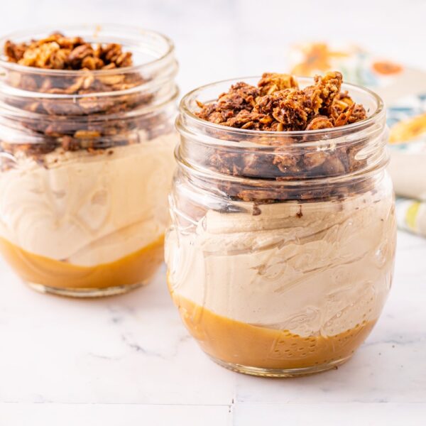 Chocolate Peanut Butter Cup Yogurt Parfait