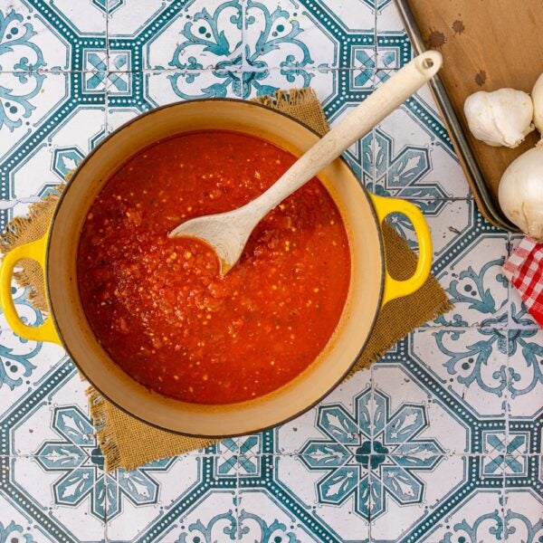 Sauce marinara maison