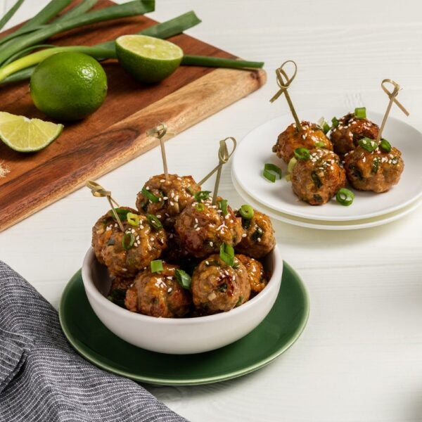 Slow-Cooker Sweet and Spicy Turkey Meatballs