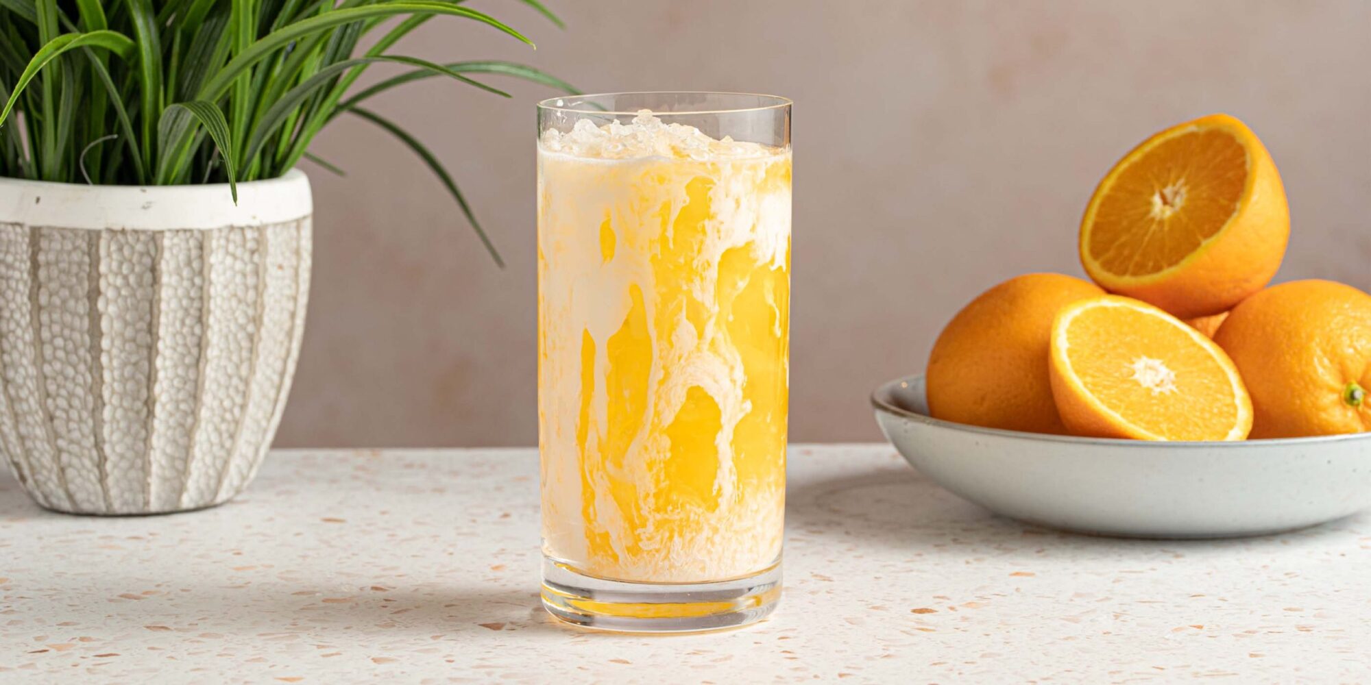 Orange Cream Italian Soda