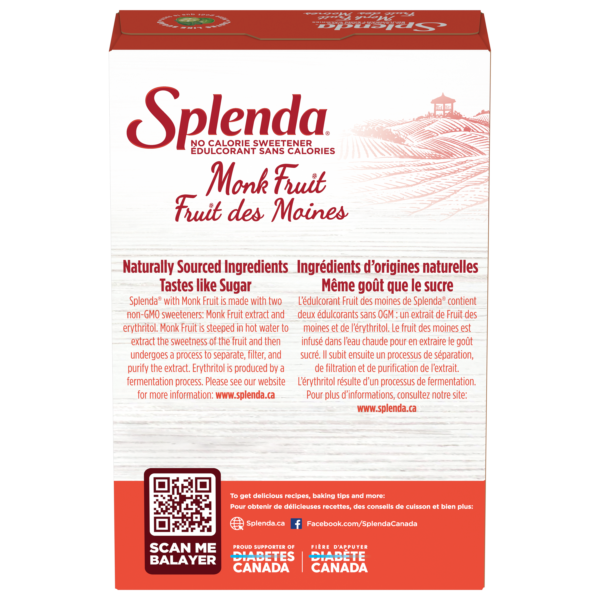 Splenda Monk Paquets de fruits - Précédent