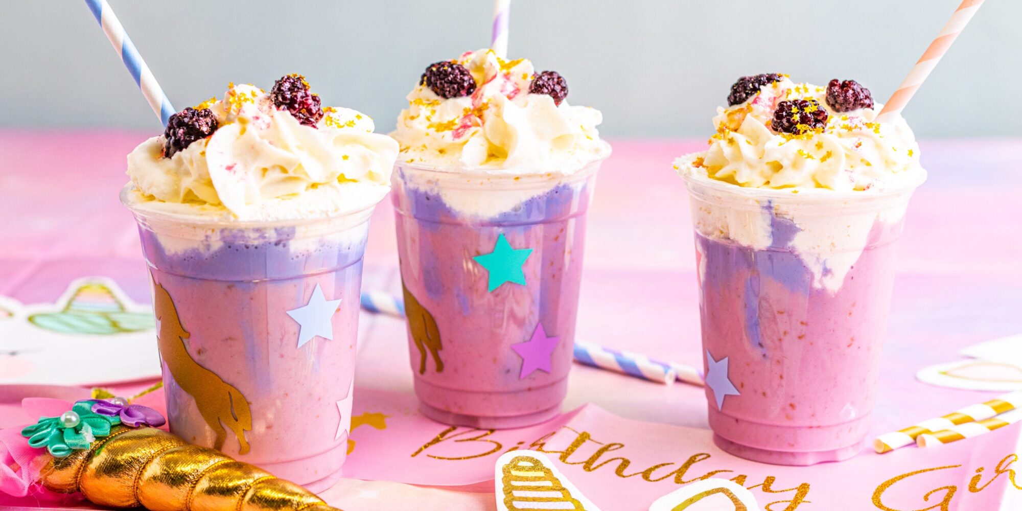 Smoothie licorne