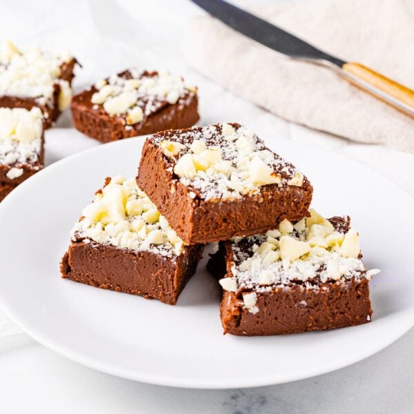 Fudge aux trois chocolats