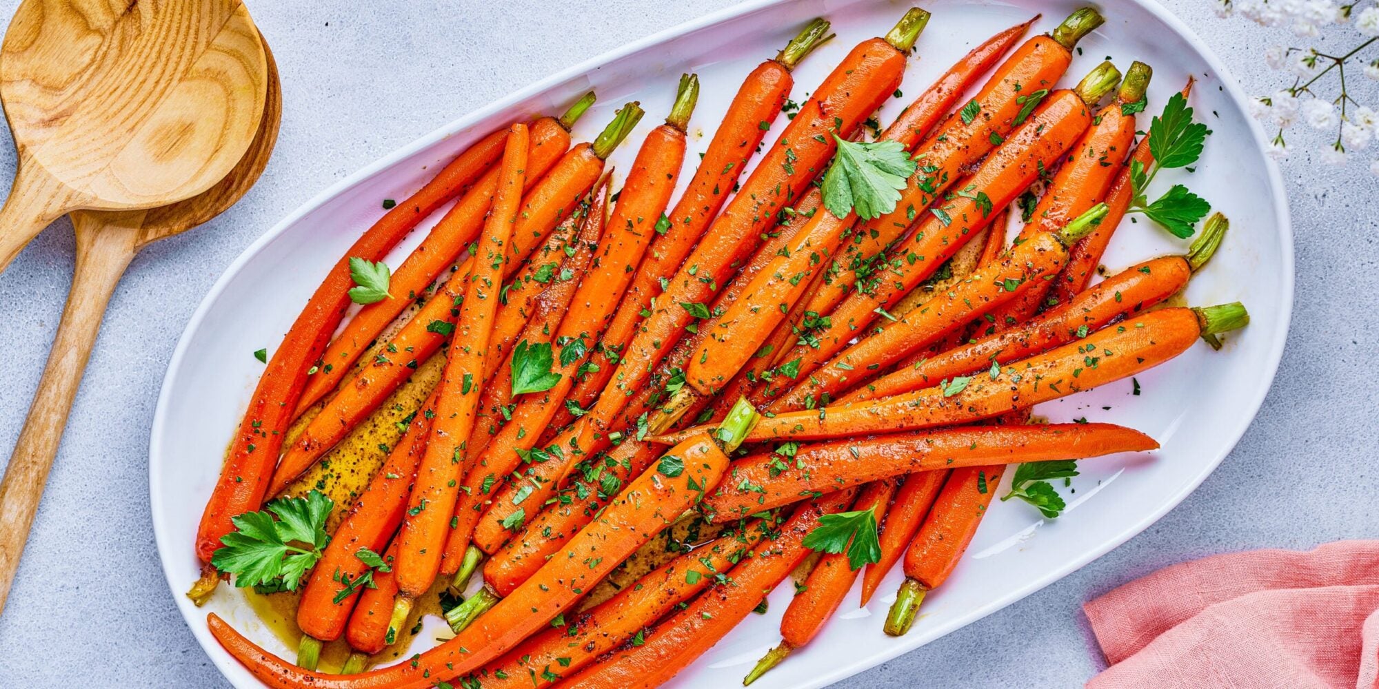 Carottes glacées au bourbon