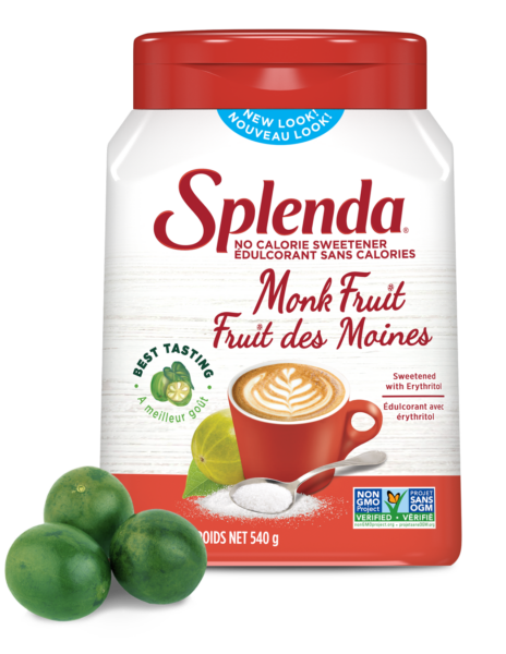 Splenda Monk Fruit Sweetener Jar