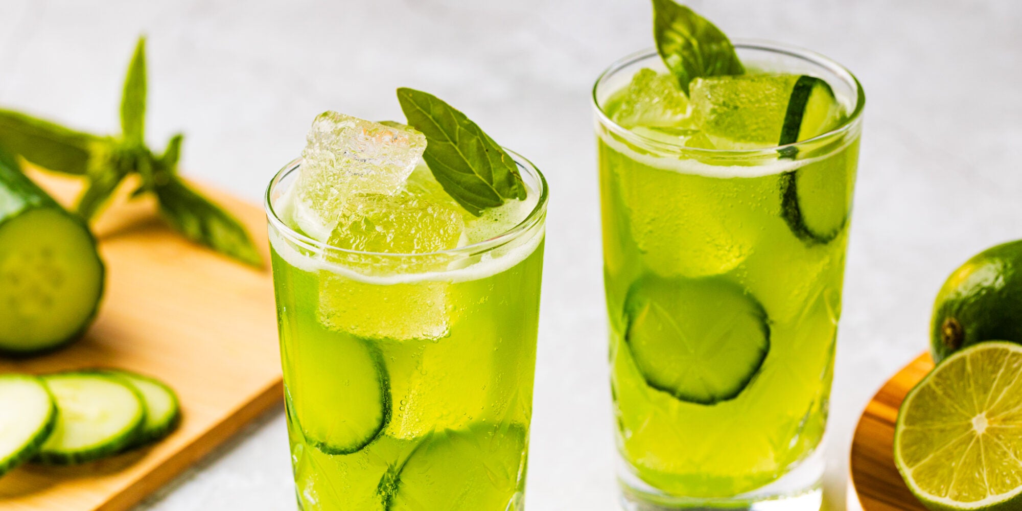 Concombre Basilic Mocktail