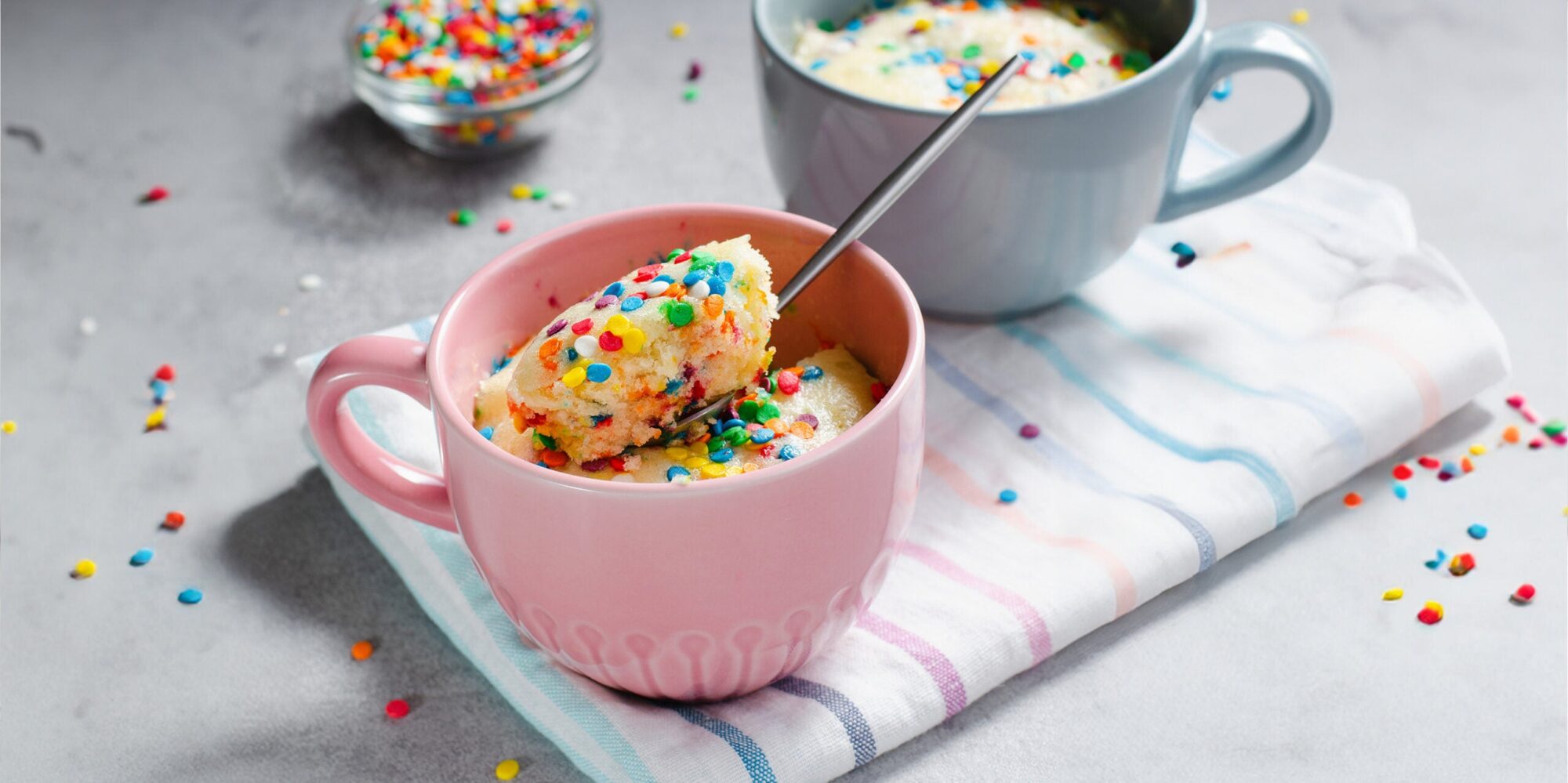 Mug Cake Confettis