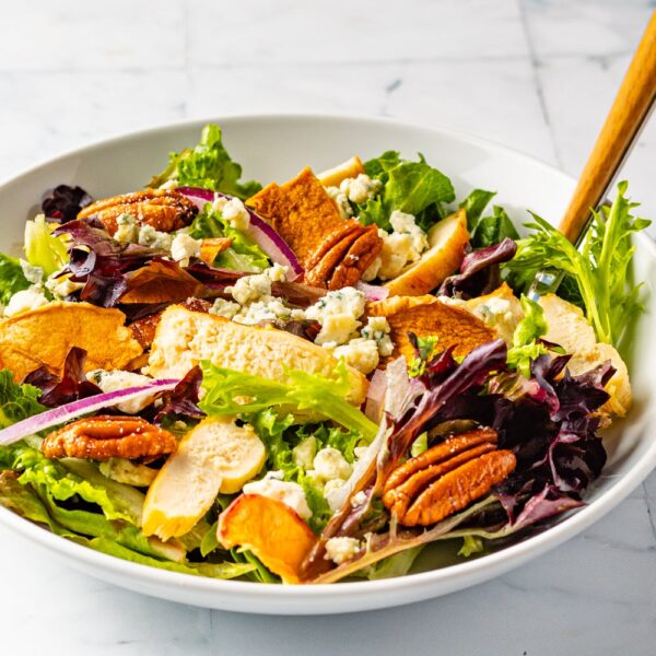 Apple Cider Vinaigrette Salad with Chicken